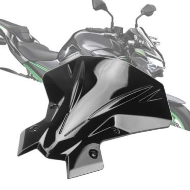 Imagem de Super Vici Kit de para-brisas de motocicleta 2024 Z900 defletor de vento frontal defletor de vento carenagem de vento para Z900 2020-2023 2024 Z900 acessórios 2023 Z900 acessórios 2024 preto