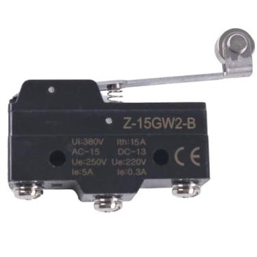 Imagem de TCINDRR 15A 250VAC alavanca de rolo de dobradiça longa Micro interruptor de ação Z-15GW2-B Z15GW2B