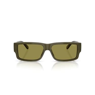 Imagem de Diesel Eyewear Óculos de sol retangulares DL2003, verde, 57 mm