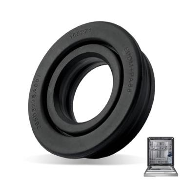 Imagem de WD08X27458 Conjunto de vedação flutuante para lava-louças compatível com GE Hotpoint Haier DDT700SBN GDF510PGM - substitui AP7018540 WD08X25471 PS16554611 - Ilhó de entrada da bomba de circulação da