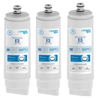 Imagem de kit 3 un Refis Filtro E3 IBBL Immaginare, Evolux, FR600 Speciale, FR60