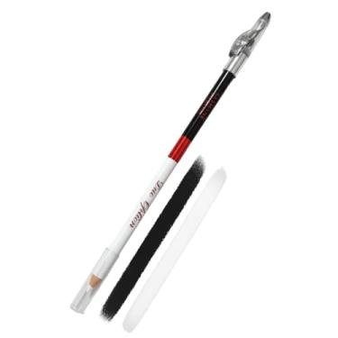 Imagem de Lápis de Olho 2 em 1, Preto e Branco, com Apontador Incluso, Alta Pigmentação e Textura Macia