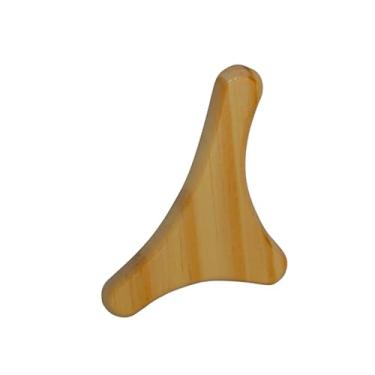 Imagem de Massageadores Facial de Madeira, Rejuvenescedor Miofacial, Natural, 11x9x7 cm, para Terapia e Relaxamento
