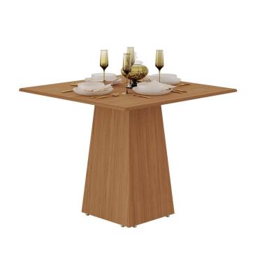 Imagem de Mesa Star 0,90 100% MDF Tuboarte FREIJO