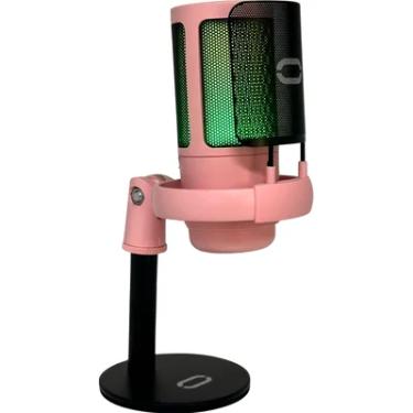 Imagem de Microfone Gamer Condensador Preto LED RGB Usb Plug And Play