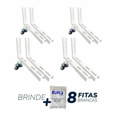 Imagem de Kit 4 Pares Suporte Condensadora de Ar-Condicionado 7.000 a 18.000 450