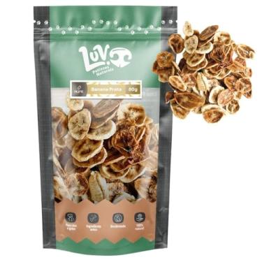 Imagem de Petisco Natural P/Cães e Gatos Banana Prata 80g Luv