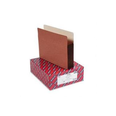 Imagem de Smead Bolso para arquivo TUFF, aba reta, expansão de 13 cm, tamanho carta, redrope, 10 por caixa (73390)