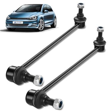 Imagem de ARANA Barra oscilante frontal K80478, barras estabilizadoras de substituição automotiva para Volkswagen Jetta Golf Tiguan CC Beetle Passat Eos GTI R32 e Audi A3 Quattro Q3 (Quattro) TT Quattro, 1 par