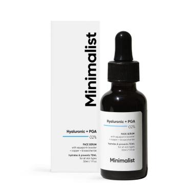 Imagem de Sérum Minimalista 2% de Ácido Hialurônico + PGA 30mL para hidratação