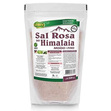 Imagem de Sal Rosa do Himalaia Moido 500g Unilife