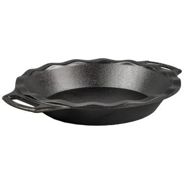 Imagem de Frigideira de Ferro Fundido Pré Temperada, LODGE BW9PIE, Preto