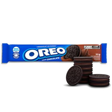 Imagem de Biscoito Recheado Oreo Chocolate 90g