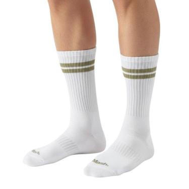 Imagem de Meia Esportiva Masculina Mash Active Algodão Cano Longo Punho Canelado