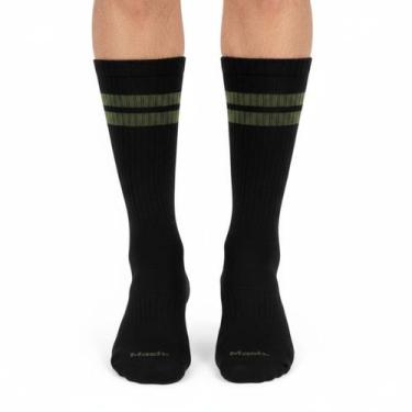 Imagem de Meia Esportiva Masculina Mash Active Algodão Cano Longo Punho Canelado