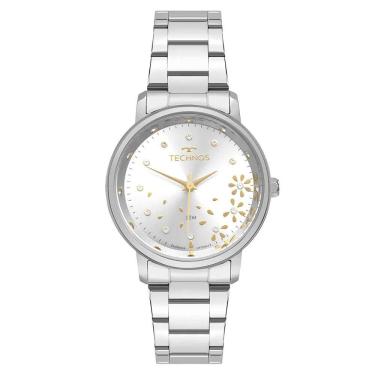Imagem de Relógio Technos Feminino Ref: 2035ndt/1k Fashion Prateado