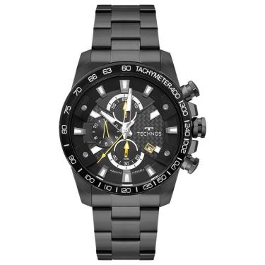 Imagem de Relógio Technos Masculino Ref: Os1abz/1p Cronógrafo Black