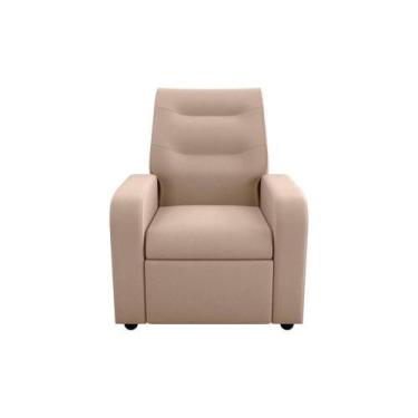 Imagem de Poltrona do papai reclinável Classic Matrix, SUEDE BEGE