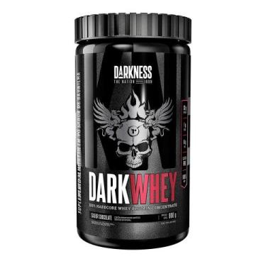 Imagem de Whey Protein Concentrado Dark Whey 900g - Darkness, Chocolate, 900g