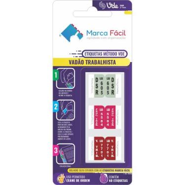 Imagem de Etiquetas Vadão Trabalhista - Marca Fácil