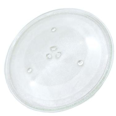 Imagem de Placa giratória de vidro para micro-ondas WB39X10032 compatível com GE Samsung toca-discos de micro-ondas JVM3106 WB49X10002 DE74-20016A