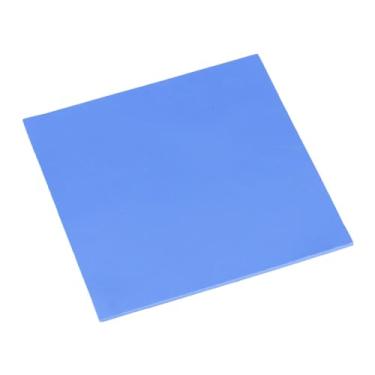 Imagem de Almofada Térmica da CPU 100x100x2,0mm Almofadas de Silicone Condutoras para Resfriamento do Dissipador de Calor para Laptop PC Macio e Fácil de Aplicar Alta Condutividade Térmica