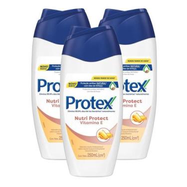 Imagem de Kit 3 Sabonete Líquido Protex Vitamina E com 250ml