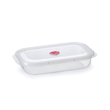 Imagem de Pote Raso Com Válvula Para Alimentos Transparente 1,9 Litros Nitron