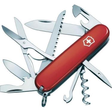 Imagem de Canivete Suíço Huntsman Victorinox Vermelho 15 funções Original