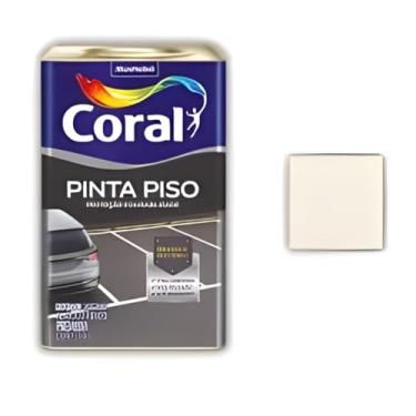 Imagem de Kit Tinta Coralpiso 18L Branca Com Trincha At315/6 2,5 Polegadas Para Pintura Residencial E Comercial