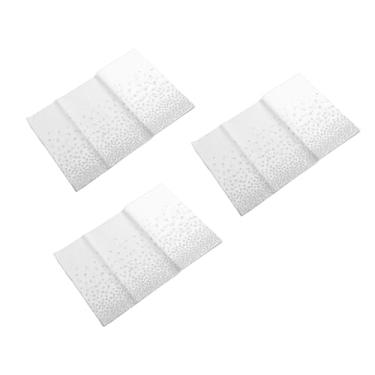Imagem de SUNGOOYUE Toalha de Mesa de Bolinhas de Plástico Resistente a óleo Durável para Casamentos, Aniversários, Pacote de 3 (Branco)