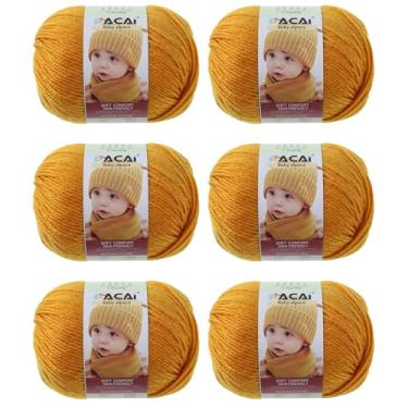 Imagem de Fio macio para bebê, 30% alpaca 70% poliéster, hipoalergênico, lavável, lavável na máquina, lã de bebê, ideal para tricô, crochê, cobertores de bebê, roupas e acessórios para recém-nascidos, 50 g por