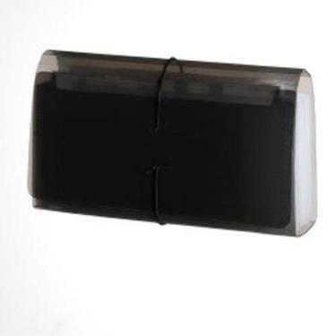 Imagem de Pasta Plascony Sanfonada Cheque Ofício 31 Divisórias Fume