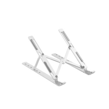 Imagem de Suporte Articulado ，Apoiador de Notebook Suporte de Notebook: 10 Alturas, DobráVel e Antiderrapante. (Prata,1PCS)