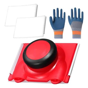 Imagem de Ferramenta de aparador de tinta - Aparador de borda de pintura | Materiais de pintura doméstica, ferramenta multifuncional de borda de parede com 2 almofadas de substituição para cantos