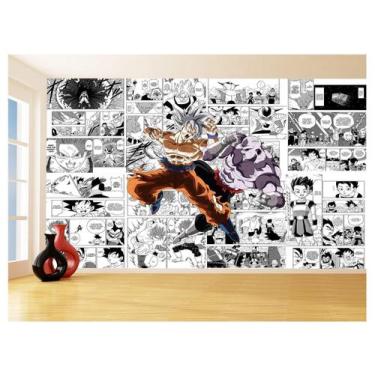 Imagem de Papel De Parede Dragon Ball Goku Vegeta Anime 3,5M Dbz248 - Você Decor