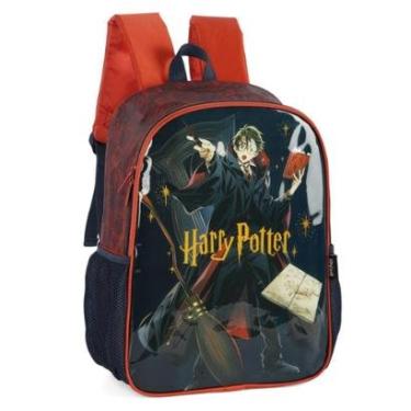 Imagem de Mochila Escolar Infantil Harry Potter Hogwarts-Unissex