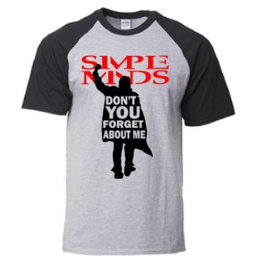 Imagem de Camiseta Simple Minds ( Clube Dos 5 ) Filme - Alternativo basico, Cinz