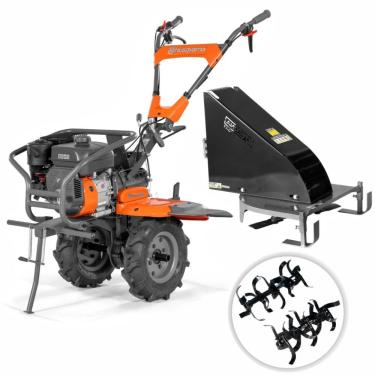 Imagem de Motocultivador Husqvarna Tf440 6hp Com Roçadeira Rf500tf