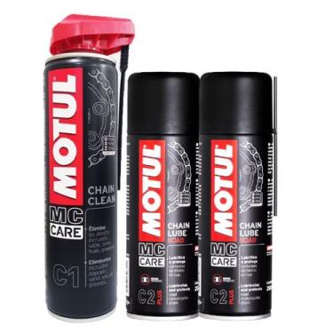 Imagem de Limpa Correntes Lubrificante Motul C1 Chain Clean C2 Chain Lube