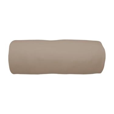 Imagem de Lençol Avulso Liso Portallar Classic 100% Algodão Malha Pesada Casal Capuccino