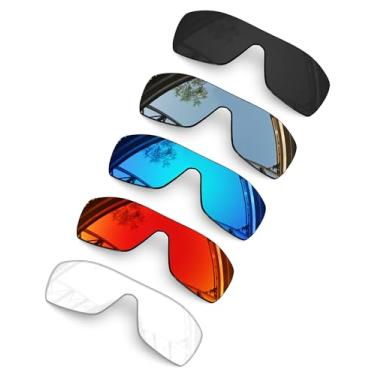 Imagem de SmartVLT Conjunto de 5 lentes de reposição masculinas para óculos de sol Oakley Oil Rig pacote com S01