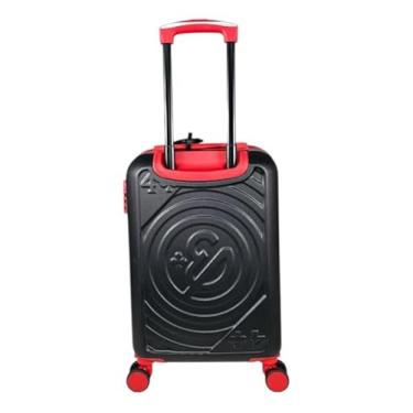 Imagem de Mala Pequena Bordo Enaldinho Preta Luxcel MF10538UP