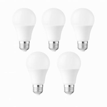 Imagem de Kit 5 Lâmpadas LED, 12W, 6500K, Luz Branca fria, E27, Bivolt, Para Casa, Escritório, Oficina, Camping