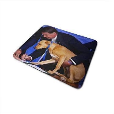 Imagem de Mouse Pad Bolsonaro assinando Lei Animais 1