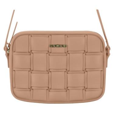 Imagem de Bolsa Feminina Moleca transversal Original Nova 50046.1, Nude