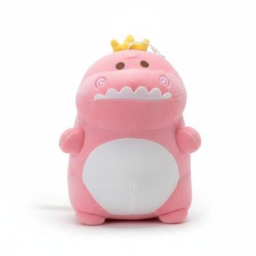 Imagem de Pelúcia Dinossauro 30cm Antialérgico Super Macio  Lavável com Zíper - 