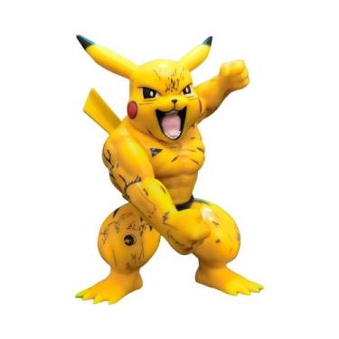 Imagem de Figura De Ação Pokémon Para Crianças Modelo Brinquedo Pikachu Bulbasau