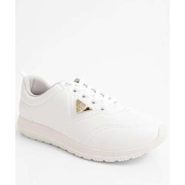 Imagem de Tênis Casual Feminino Via Uno Branco-11038, Branco, 35