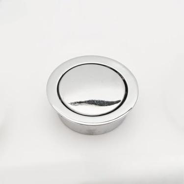 Imagem de Redondo, com anel de puxar, alça embutida, 1 peça de puxadores ocultos tatami invisível porta de armário ferragens de móveis para gaveta de guarda-roupa de armário (G)